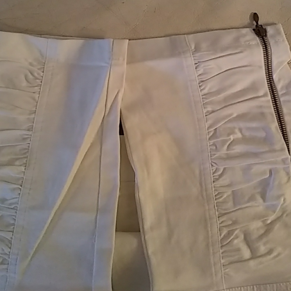 Ronen Chen Ankle Zipper Jeans
